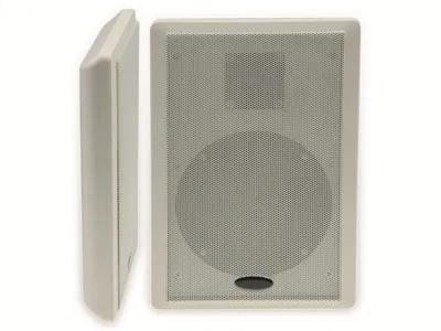 Zdjęcie produktu dla Głośnik płaski ChiliTec, 40W, biały surround, 4 Ohm, 86dB, 2-drożny, para