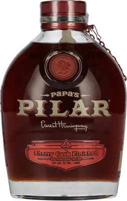 Produktbild von Papa's Pilar Solera SHERRY CASK FINISHED Dark Rum 43% Vol. 0,7l