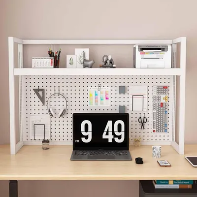 Immagine prodotto di Scaffale per scrivania, 100 cm, bianco, con un solo ripiano