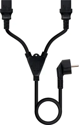 Obrázek produktu pro Nanocable 10.22.0100-L300, 3 m, CEE7/7, 2 x C13 rozdvojovač