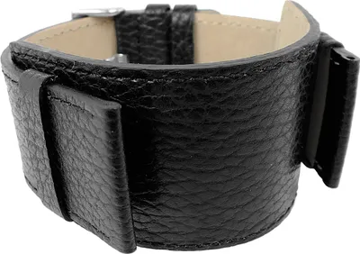 Produktbild von s.Oliver Unterlageband 30mm aus Leder in schwarz genarbt | SO-427-LQ