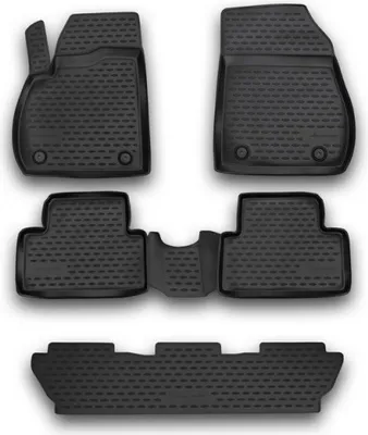 Produktbild von Gummimatten Fußmatten Fußraumschale für Opel Zafira 2012- 5 Sitze
