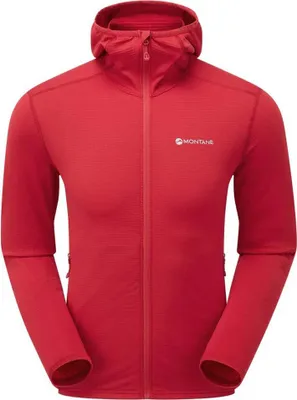Produktbild von Montane Protium Lite Kapuzenfleece Rot XL Mann Rot XL