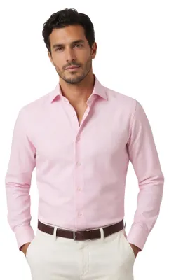 Produktbild von Eterna Modern Fit Hemd langarm rosa