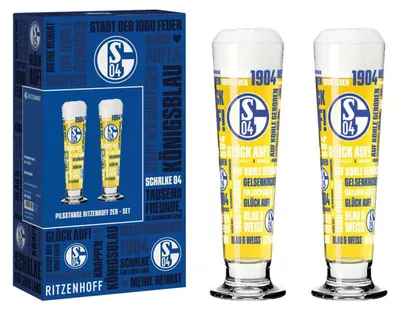 Produktbild von Ritzenhoff Schalke Bierglas 2er Set 1 von Theresa Kuhlmann