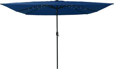 Obrázok produktu pre vidaXL Záhradný slnečník azúrovo modrý 295 x 295 x 245 cm