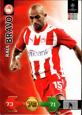 Image de Panini Champions League 2009/10 Update Card: Olympiacos – Raúl Bravo