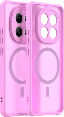 Produktbild von betterfon Matt Case für Xiaomi Redmi Note 15 (4G / 5G) / Poco M8 5G, Handyhülle, Schutzhülle, Kratzfest, Matt- Pink