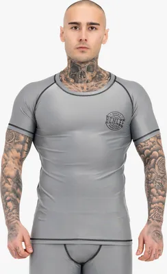 Produktbild von Herren Funktionsshirt schmale Passform LIMEHILLS Grey/Black XXL BENLEE