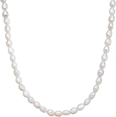 Produktbild von Valero Pearls Perlen-Kette Sterling Silber Süßwasser-Zuchtperle 50100076