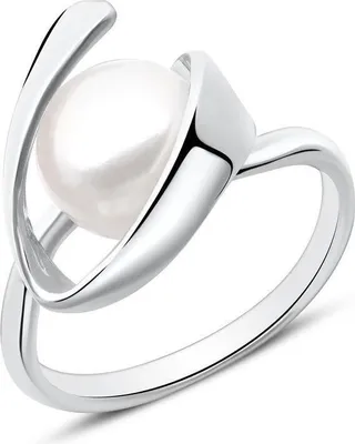 Produktbild von Perlenring für Damen aus Sterlingsilber von Unique