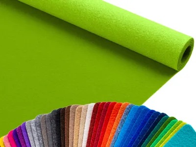 Produktbild von Primaflor Eventteppich PODIUM Hellgrün 2,00m x 5,00m - Meterware - Viele Farben - Schwer Entflammbarer B1 Messeteppich, Rutschfester Hochzeichtsläufer, Läufer für Hochzeiten & Events