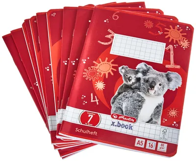 Obrázok produktu pre Školský zošit A5, 16 listov, linkovanie 07, balenie po 10 kusoch