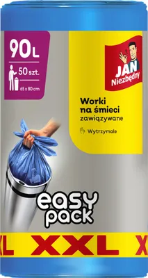 Immagine prodotto di Worki na śmieci Jan Niezbędny Easy-Pack 90L 50 szt.