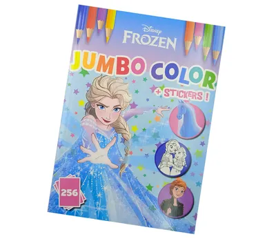 Immagine prodotto di Maxi libro da colorare Disney Jumbo - Frozen