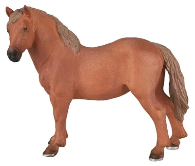 Obrázok produktu pre Mojo Fun Suffolk Punch Mare, 3 rok / roky, HORSE WORLD, Hnedá, Polyvinylchlorid (PVC)