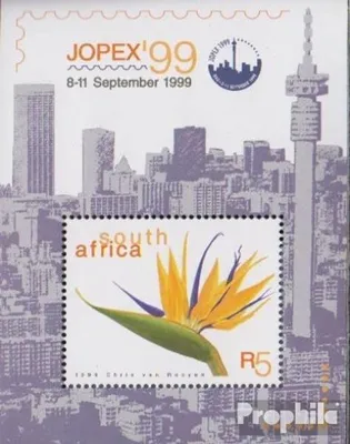 Produktbild von Briefmarken Südafrika 1999 Mi Block79 (kompl.Ausg.) gestempelt Briefmarkenausstellung