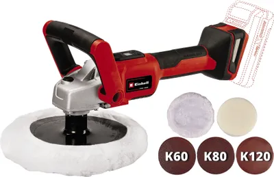 Produktbild von Einhell Power X-Change Akku-Polier- / Schleifmaschine CE-CP 18/180 Li E-Solo