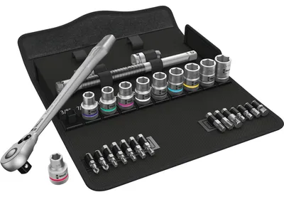 Produktbild von Wera 8100 SC 11, 28 Stück(e), Schwarz, Edelstahl, Edelstahl