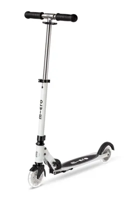 Image de micro trottinette | Trottinette lumineuse à roulettes LED | micro sprite LED glow white