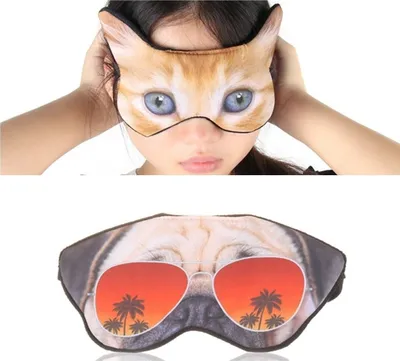Produktbild von Schlafmaske, Farbe:Hundeaugen