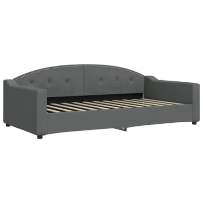 Produktbild von vidaXL Tagesbett Dunkelgrau 100x200 cm Stoff