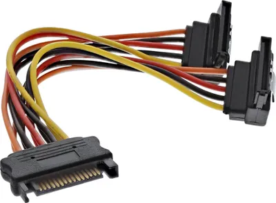 Image de InLine Y-cable - Netz-Splitter - SATA-Stromstecker zu SATA-Stromstecker