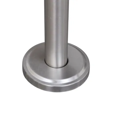 Image de vidaXL Support en acier inoxydable pour boîte aux lettres double