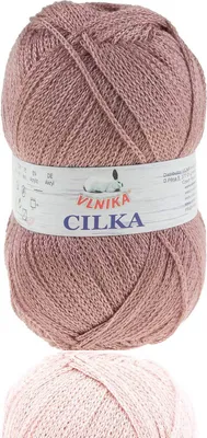 Produktbild von 100g Strickgarn CILKA by VLNIKA Klassikgarn Strickwolle Häkelgarn Sommergarn