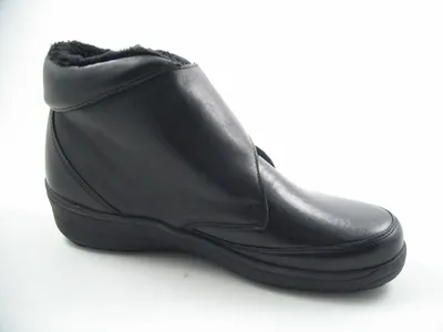 Produktbild von Comfortabel Damen  Stiefeletten gefüttert schwarz Gr. 37