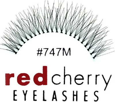 Produktbild von Red Cherry Eyelashes # 747M Wimpern