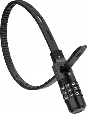 Produktbild von Rockbros Heavy Duty Fahrradschloss mit Cipher Lock 0.5M Schwarz