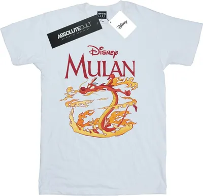 Produktbild von Disney - "Dragon Fire" T-Shirt für Damen BI18033 (5XL) (Weiß)