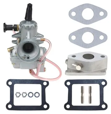 Produktbild von Vergaser VM20 20mm + Ansaugstutzen + Dichtungen für Yamaha DT 50 R M MX (bis 2003) / RD 50 M MX DX