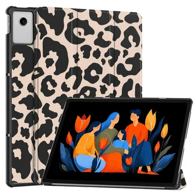 Immagine prodotto di libreria trifold di imoshion Design per Lenovo Idea Tab Plus - Leopard
