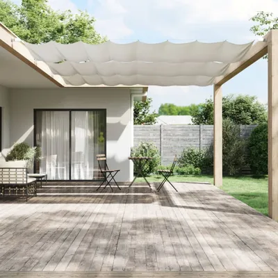 Obrázek produktu pro vidaXL Vertikální markýza bílá 140x1200 cm Oxford Fabric