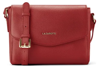 Produktbild von Lazarotti Bologna Leather Crossbody Umhängetasche Leder 22 cm