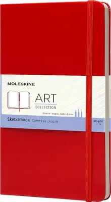 Produktbild von MOLESKINE Skizzenbuch L/A5 165g/qm Hardcover hellrot