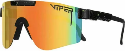 Immagine prodotto di Pit Viper The Monster Bull Polarizzati, per adulti, unisex, visiera, rivestimento, montatura parziale, plastica