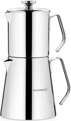 Produktbild von Korkmaz Aqua sada kanvíc s french pressom 0,9 l / 1,5 l