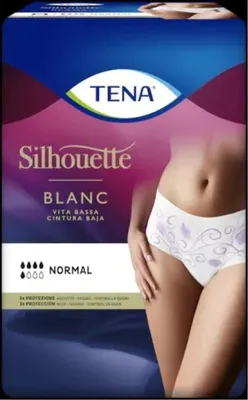 Image de Tena Silhouette Normal Blanc T/M 12 Uds.
