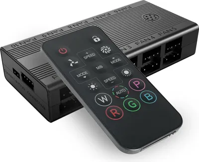 Produktbild von Mars Gaming MFHUB Computerkühlsystemteil/-zubehör Adressierbarer RGB-Controller