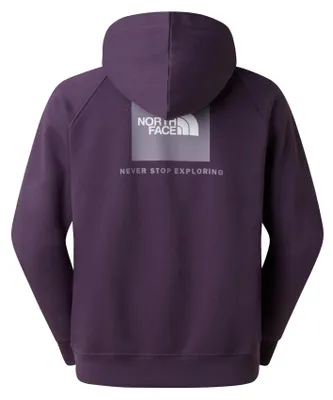 Productafbeelding van The North Face - "Never Stop Exploring" hoodie, geschikt om over andere kleding te dragen, voor heren, katoen, model GT37214 (maat S), donkerpaars