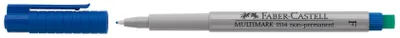 Produktbild von FABER-CASTELL NonPermanent Marker MULTIMARK F blau