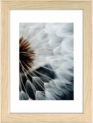 Productafbeelding van Hama Breeze, losse fotolijst, glas, polystyreen (PS), eikenhout, geschikt voor tafel of wand, 9 x 13 cm, rechthoekig