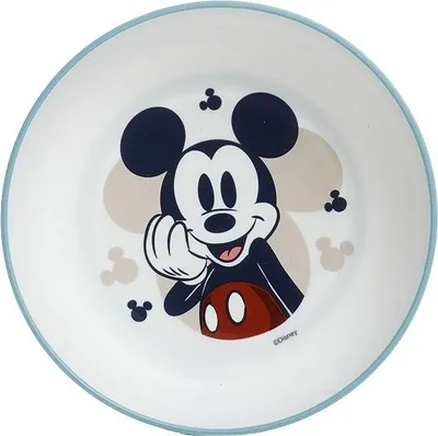 Obrázek produktu pro Protiskluzová miska pro děti Mickey, vhodná do mikrovlnné trouby, 14 cm, plast, Disney Baby Mickey, od 10 měsíců