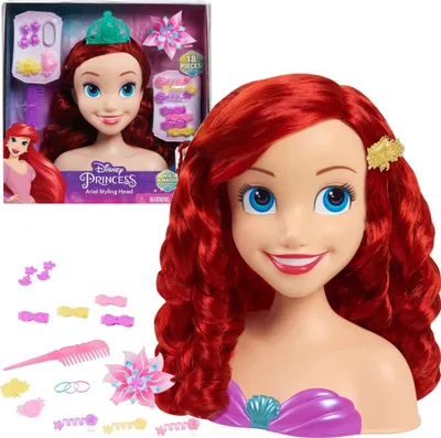 Produktbild von DISNEY PRINCESS BASIC ARIEL STYLING HEAD - Frisierköpfe