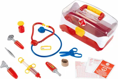 Immagine prodotto di Theo Klein Arztkoffer Groß, Arzt Koffer, Spielzeugkoffer, Kinderspielzeug, Kinder Spielzeug, 4685