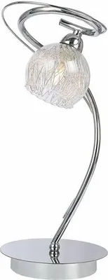 Zdjęcie produktu dla Lampa stołowa Ariana chromowana 1xG9x33W metal wym:32x12x12cm IP20 Reality