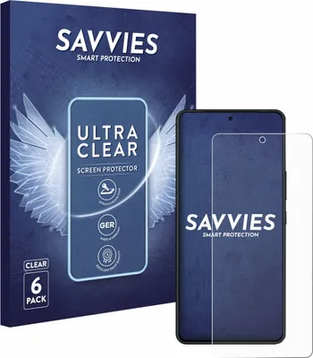 Produktbild von 6x Für ASUS ROG Phone 9 Pro Edition Schutzfolie Savvies Displayschutz Display Schutz Folie Klar Transparent